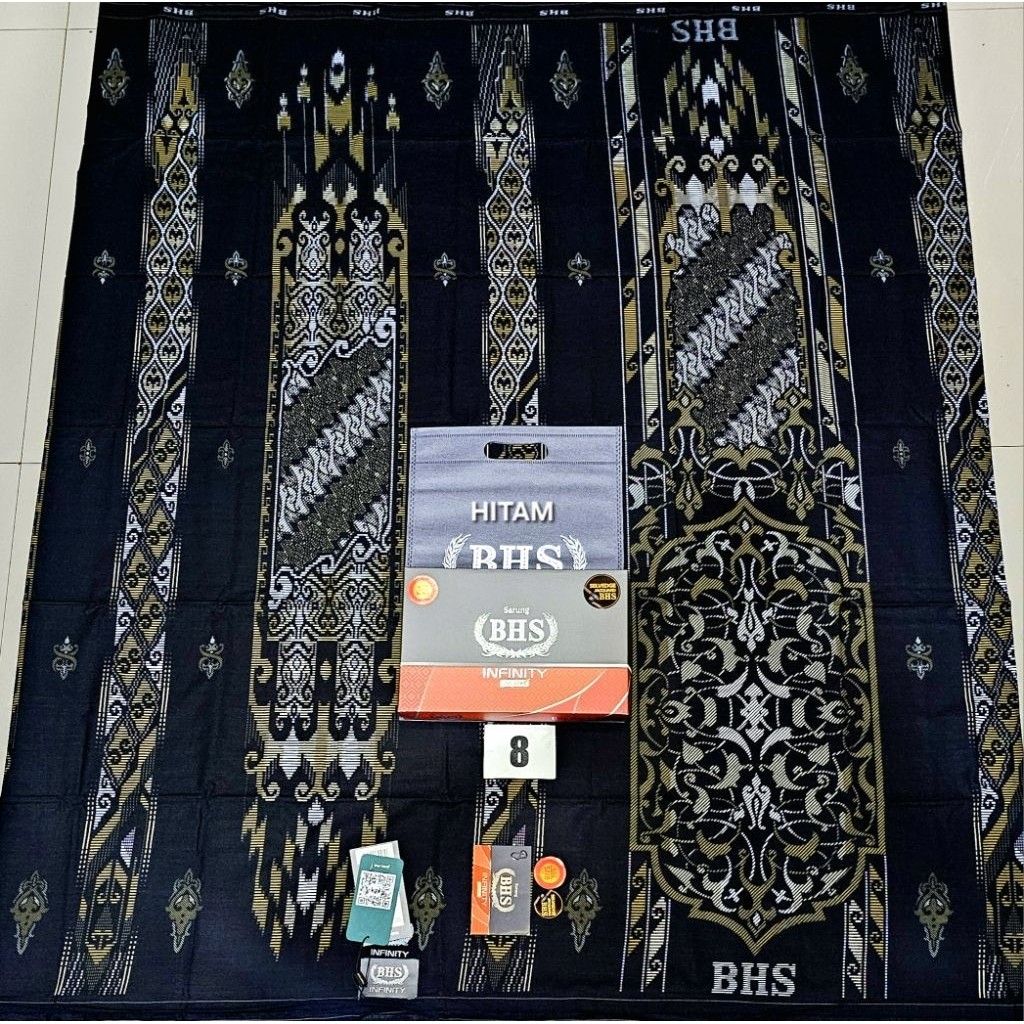 Sarung BHS INFINITY Hitam Grade Silver (Type SNA ,KJG,,KJC,PKA)
