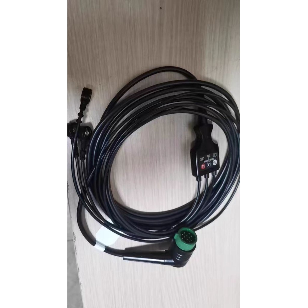 Medtronic defibrillator lead wire Lifepak20 three-lead ECG lead wire three-lead ECG cable new origin