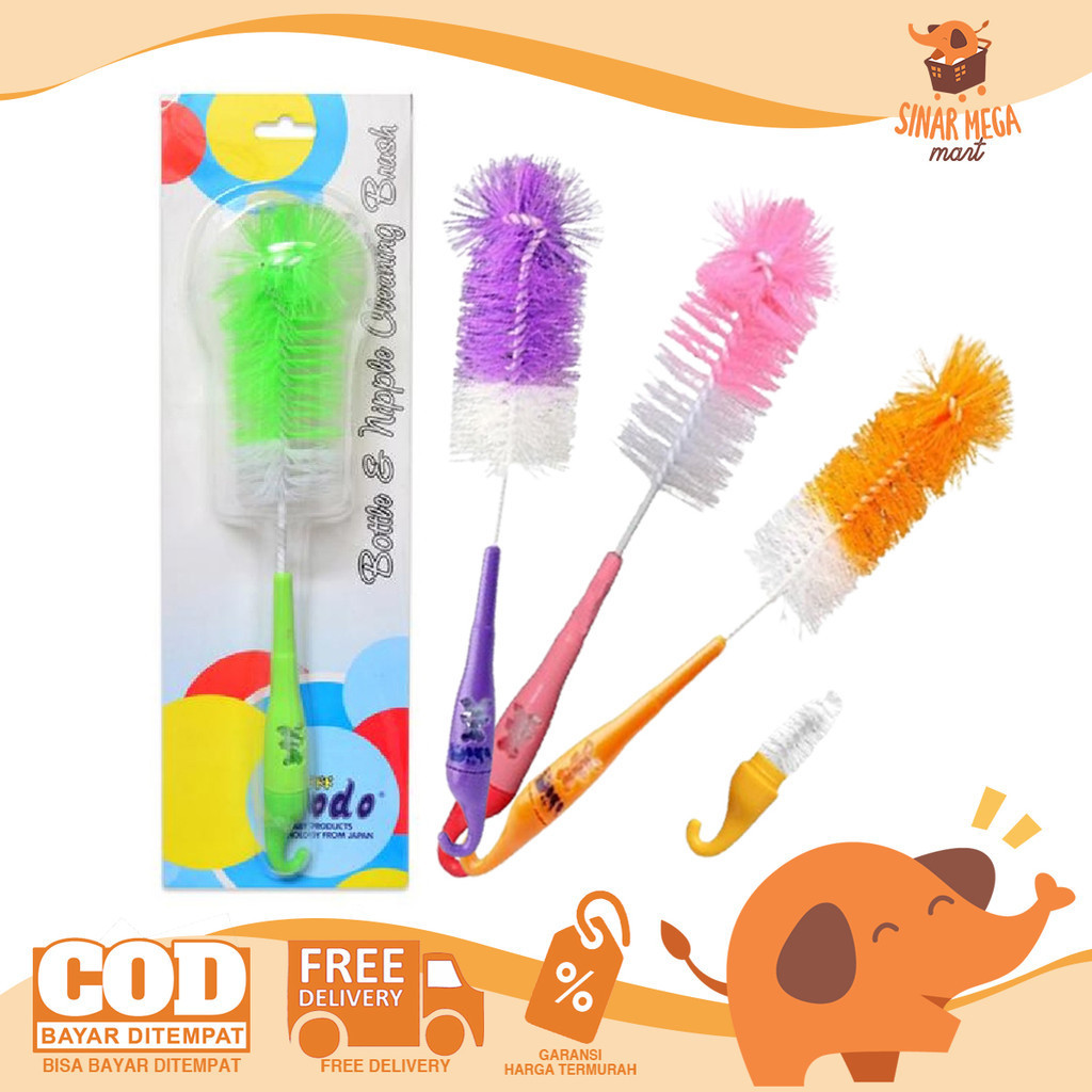 DODO Bottle Cleaning Brush - Sikat Besar Pembersih Dot dan Botol 2 Sisi DAC011