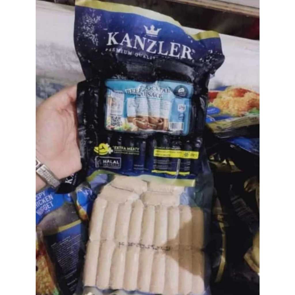 Beef Cocktail Kanzler Sosis Sapi / Kanzler Sosis Mini / Kanzler Sosis Beef Cocktail 250g
