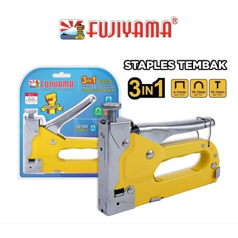 

gun tacker paku staples 3in1