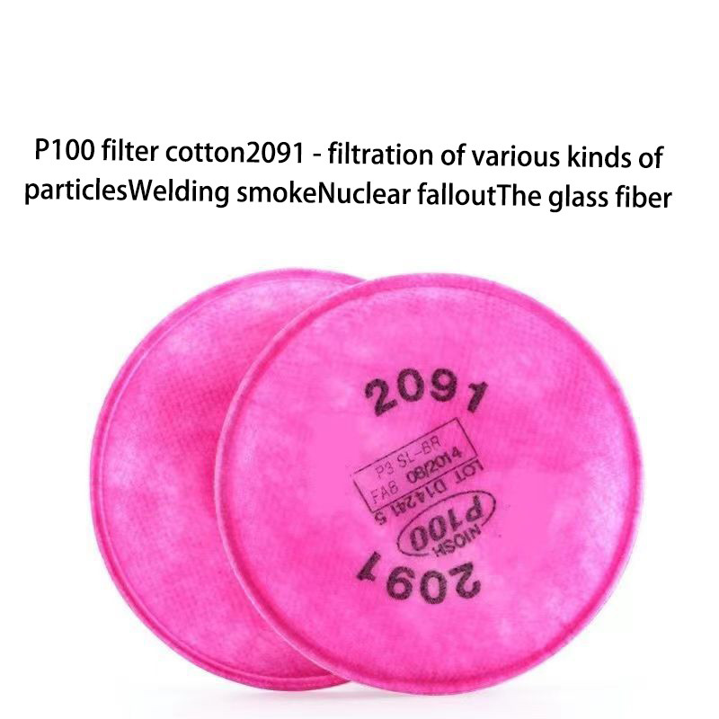 FX 2Pcs 3M Masker 2091 CN Particulate Filter P100 Respiratory Protection