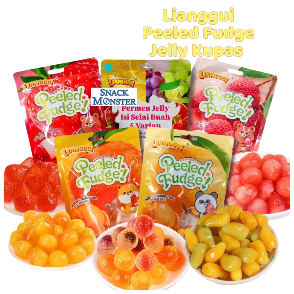 

Lianggui Permen Buah Jelly Kupas Lunak Halal - Netto 108 gr