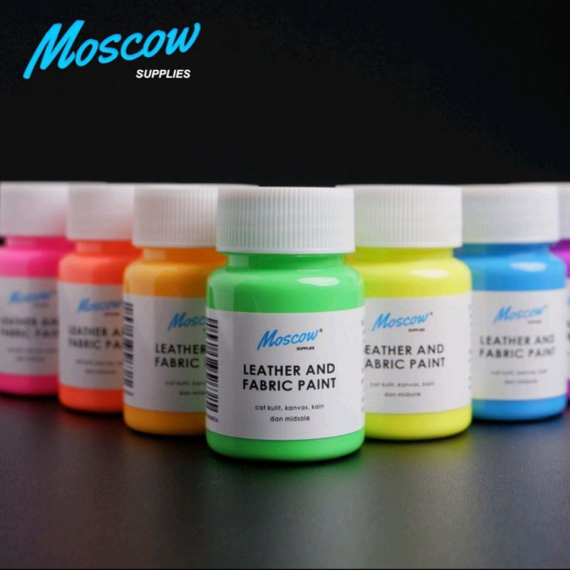 

TERLARIS Cat Acrylic untuk Lukis/Tas kulit/Sepatu Kulit/rubber Midsole/Boost Midsole(Original Moscow Neon Series)