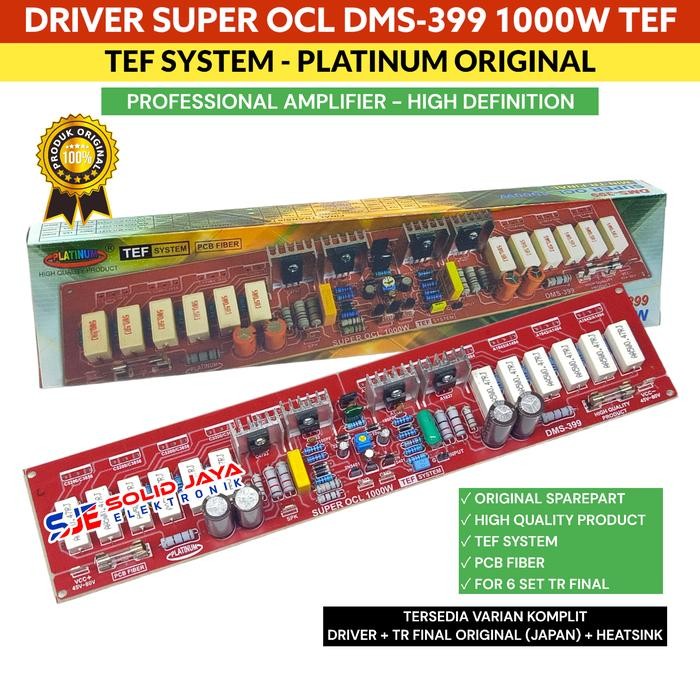 KIT POWER SUPER OCL DMS399 1000W MONO TEF SYSTEM SOCL 1000 WATT W SUPER OCL AMPLIFIER AMPLI AUDIO TR