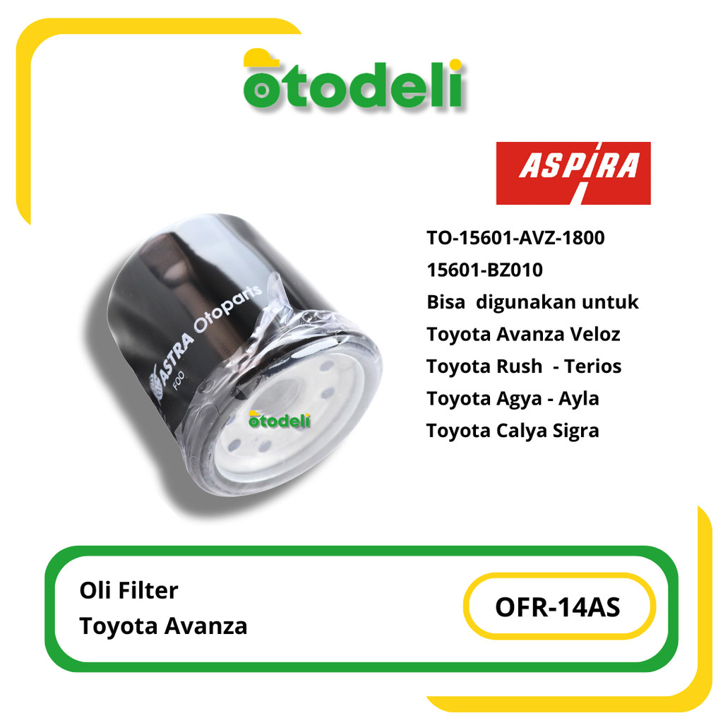 Oli Filter Toyota Avanza Aspira