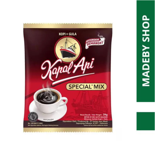 

KOPI KAPAL API SPECIAL MIX 25gr RENCENG ISI 10 PCS+1PCS*