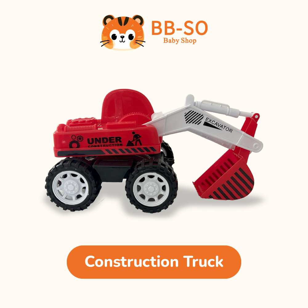 BBSO - Mainan TRUK Konstruksi Excavator / Alat Berat Beko / Mainan Anak Mobil Konstruksi Alat Berat