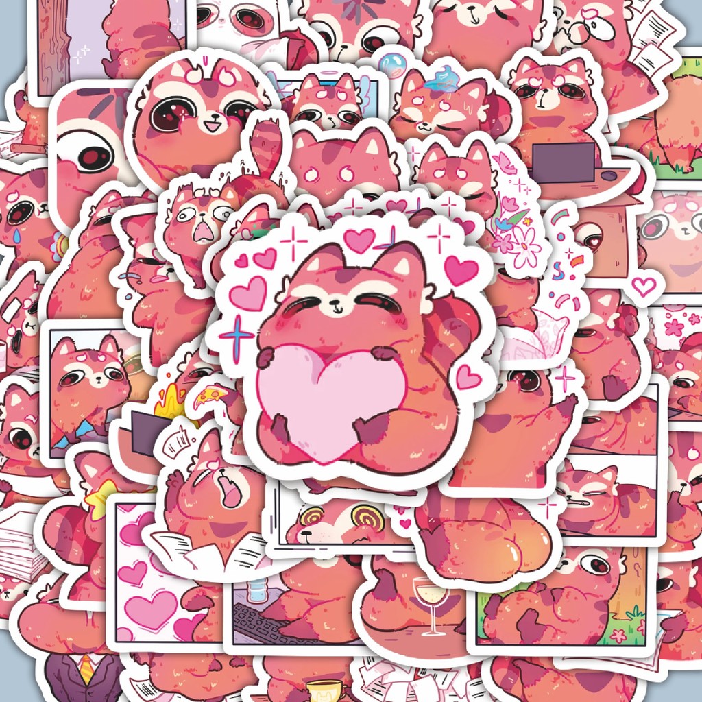 

Stiker Cutting Pack Stiker Kartun Cuty Worky Isi 100Pcs Series Aesthetic Lucu Keren Untuk Koper Bahan Vynil