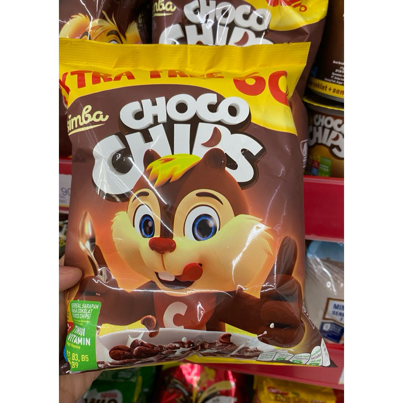 

Simba Choco Chips Sereal Cokelat 50 + 30 gr - AMY