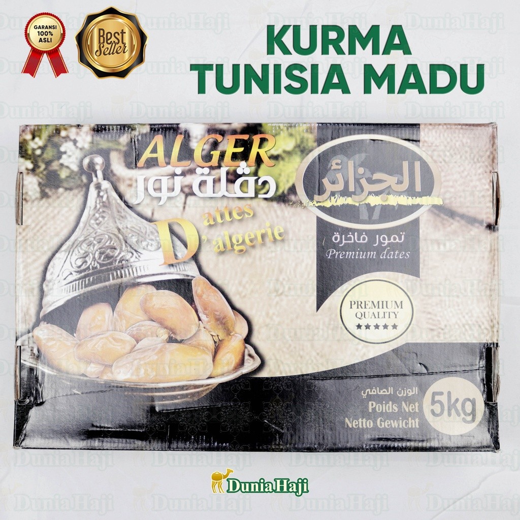 

KURMA MADU 1DUS-5KG / Kurma Tunis Tunisia Tanpa Tangkai / Oleh Oleh Haji dan Umroh