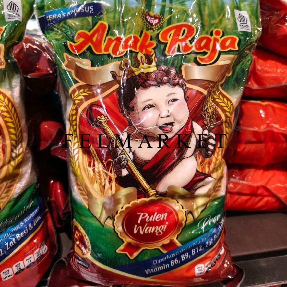 

Beras Anak Raja Pulen Wangi / Beras Khusus / 5 Kg