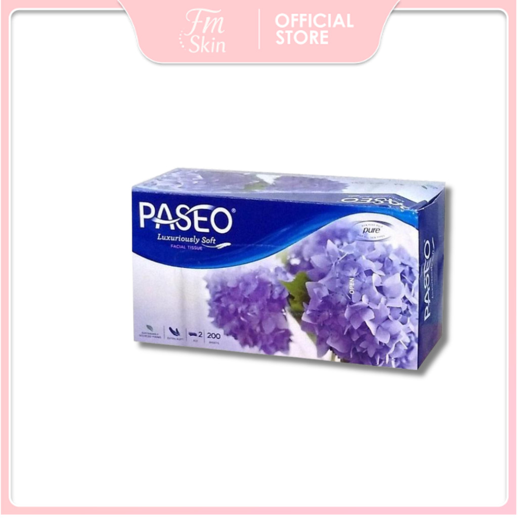 FS - Tissue Paseo elegant facial box 200 sheets/Tisu wajah Paseo kotak 200s