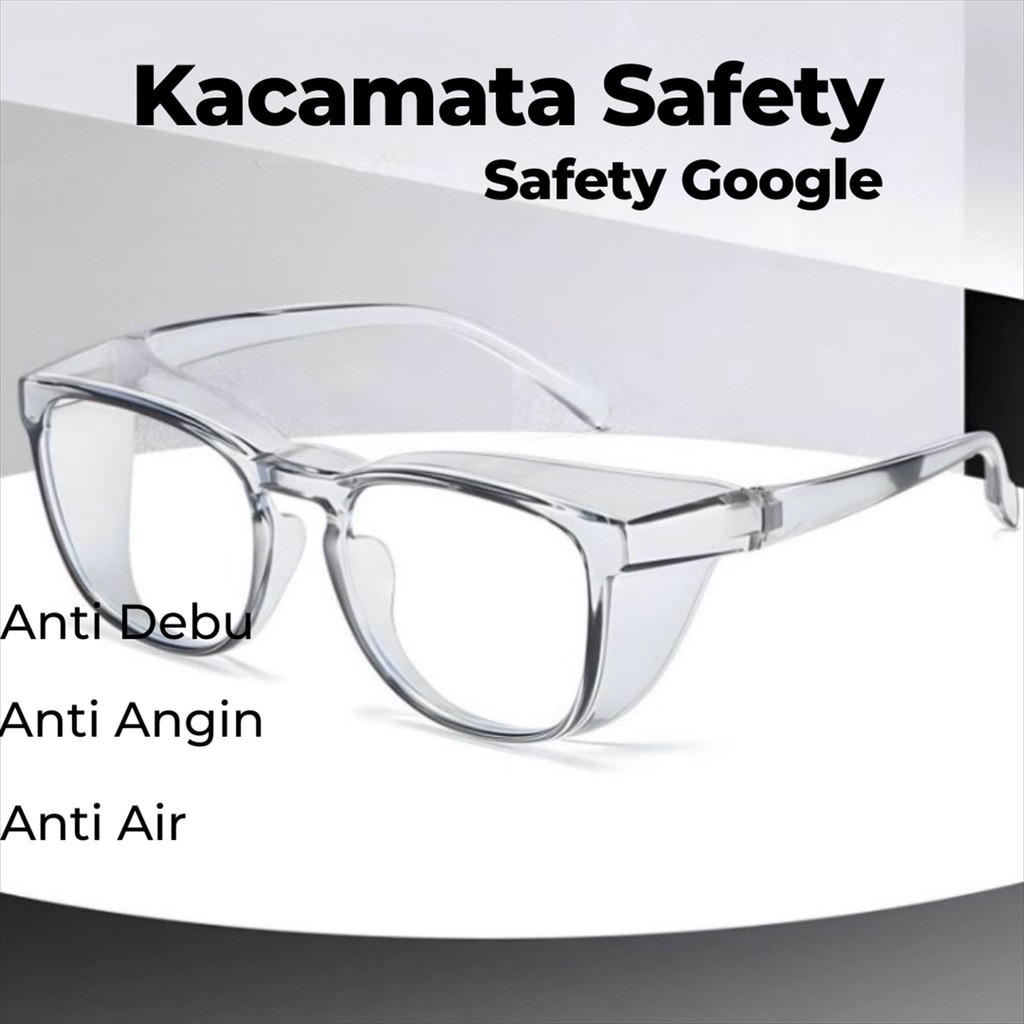 Kacamata Safety Safety Google Kacamata Tahan Angin Kacamata Tahan Debu Kacamata Anti Debu Kacamata P