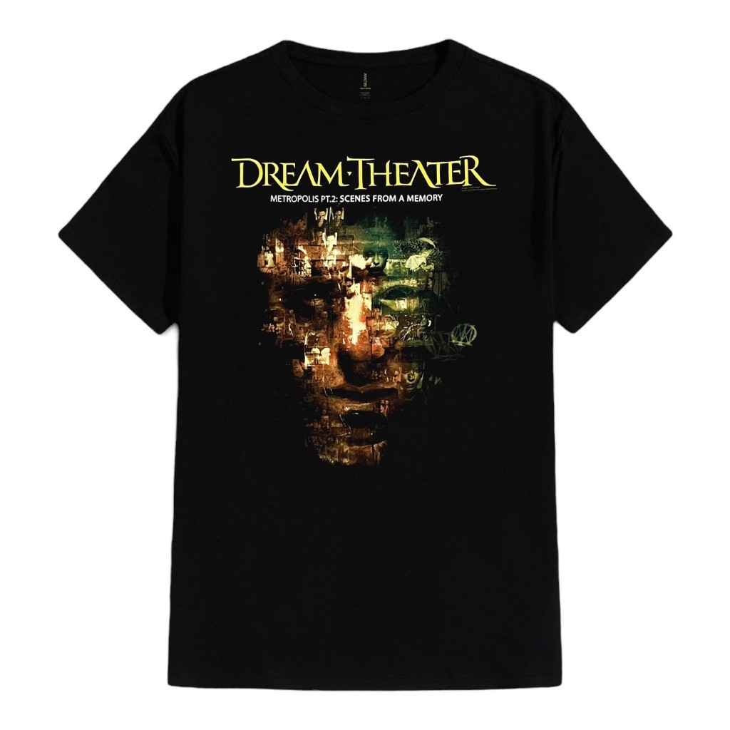 (COD) T-SHIRT / KAOS BAND OFFICIAL DREAM THEATER - METROPOLIS