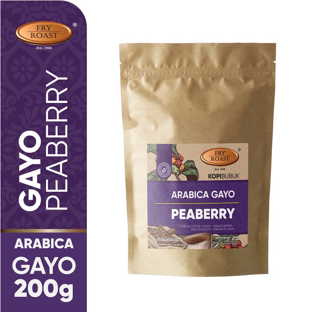 

JAMIN MURAH !!!KOPI ARABIKA GAYO LANANG PEABERRY 200 GRAM BIJI DAN BUBUK(BISA LANGSUNG ORDER)