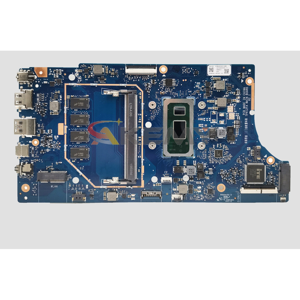 TP412FA Mainboard For ASUS Vivobook Flip 14 TP412F SF4100F TP412FAC Laptop Motherboard i3 i5 i7 8th/