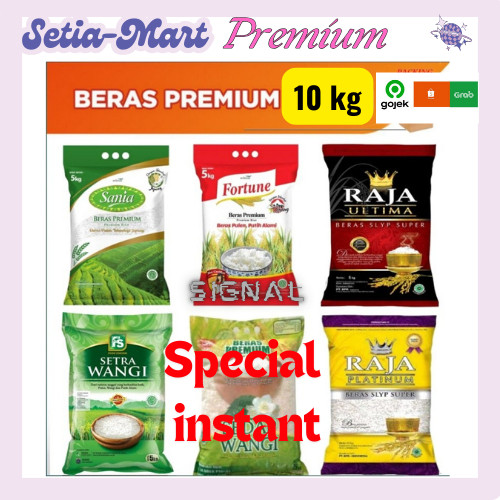 

Special Instant Beras Kemasan Premium 5 Kg Merk Bunga-Kembang-Rojolele