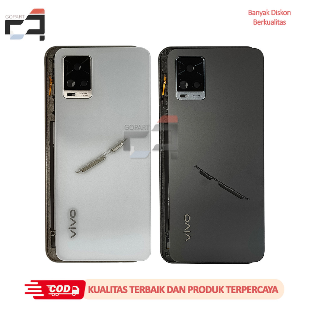 BACKDOOR + BEZEL / TUTUP BELAKANG + BEZEL / BEJEL / BAJEL / BACK COVER KESING VIVO V20 4G