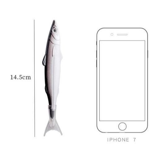 

Pulpen Bentuk Ikan 0.5mm Pena Lucu Alat Tulis Unik - Ikan Hitam