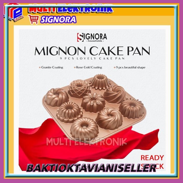 Signora Loyang Mignon Cake / Mignone Cake pan Signora / Loyang Sultan