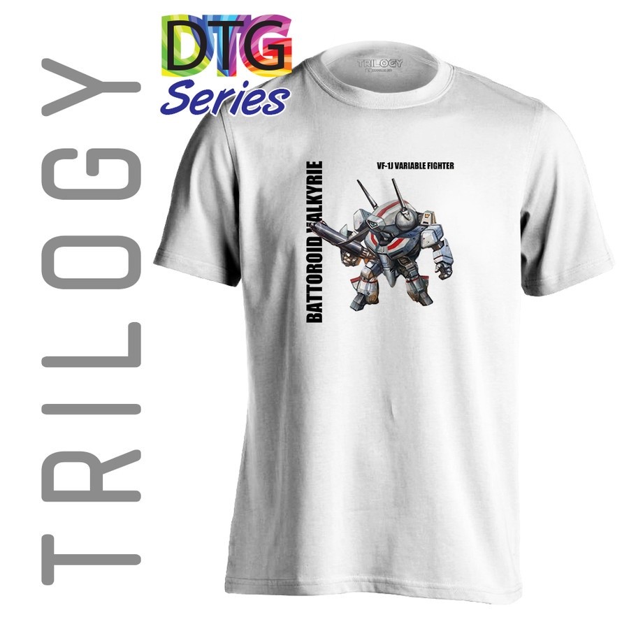 (COD) TRILOGY DTG 0588 - MACROSS VF-1 VALKYRIE CHIBI - Kaos Premium - Anime
