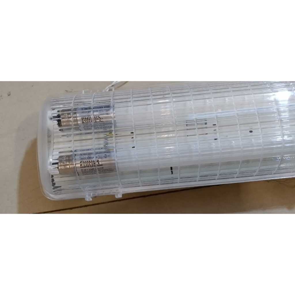 The Pillowed Palace PROMO KAP TL LED 2X18 60CM WATERPROOF SET LAMPU TL LED PHILIPS 60CM KAP WATERPRO