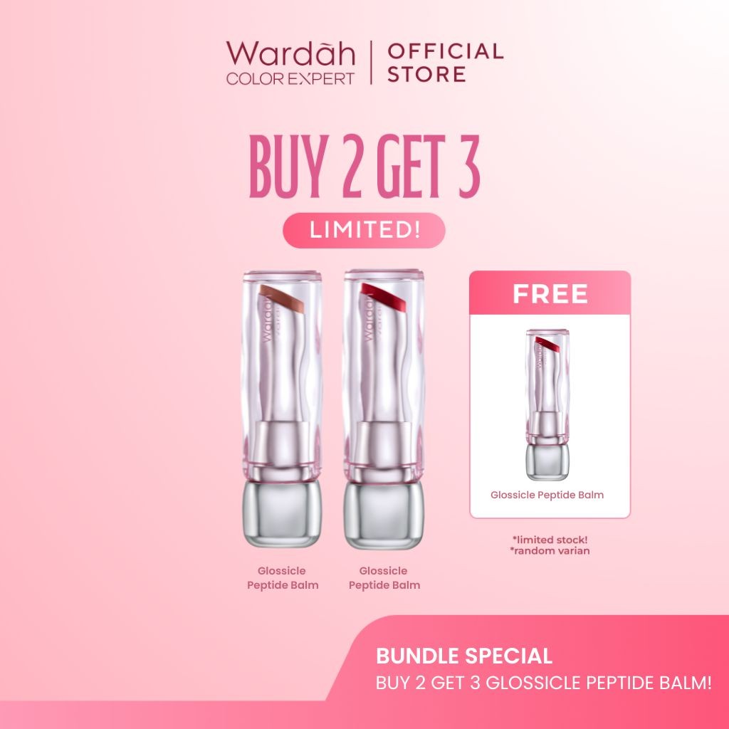 [CREATOR'S PICK] NEW WARDAH Glossicle Peptide Balm - Ombre Glossicle