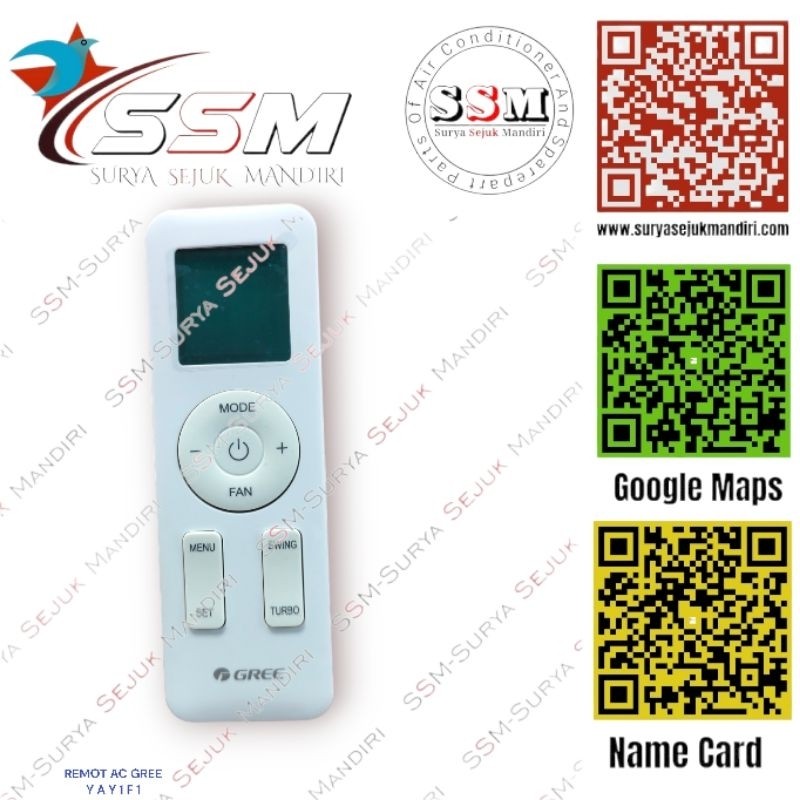 REMOT AC GREE YAY REMOT AC GREE GWC MOO5
