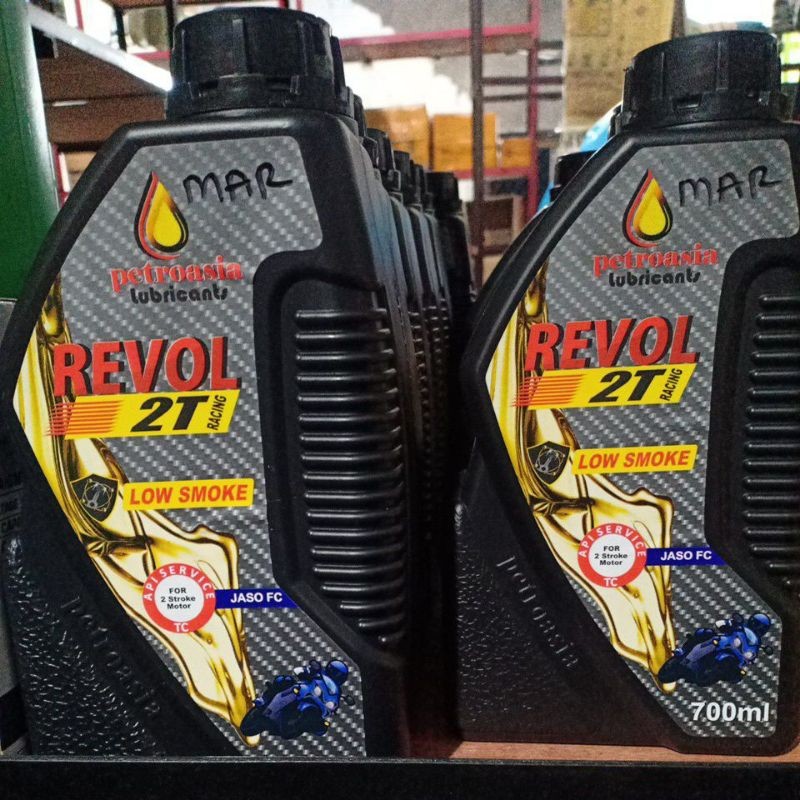 OLI SAMPING 2 T  RACING 2 TAK REVOL PETROASIA LUBRICANT OLI 2T WANGI LOW SMOKE