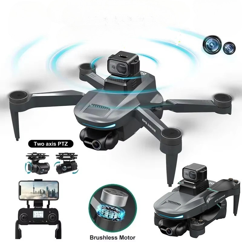 L200 PRO MAX Drone GPS Brushless Motor 4K HD Profesional FPV Drone 2-Axis Gimbal 360° Obstacle Avoid