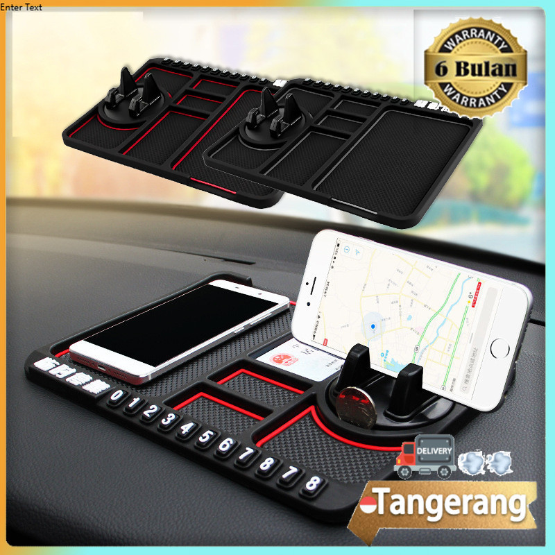 Mat Alas Anti Slip Mobil Dashboard / Dudukan Hp Kunci / Aksesoris Dashboard Mobil