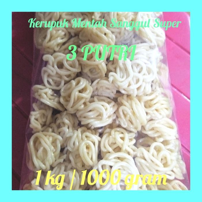 PROMO  Kerupuk Palembang Mentah Merek 3 putri