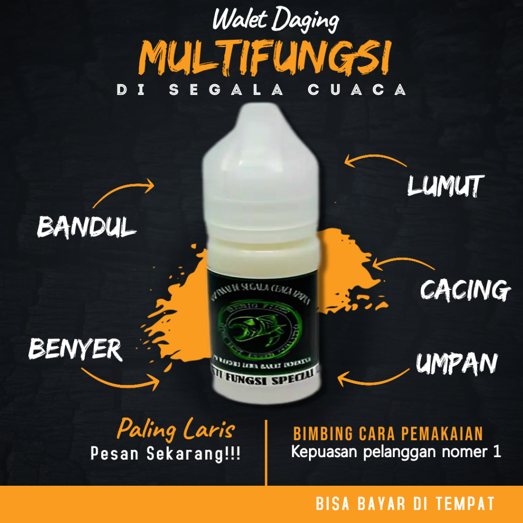 Esen Mancing Ikan Nila Media Lumut Cacing Pelet Bandul Umpan 15 Ml Paling Ampuh - Original