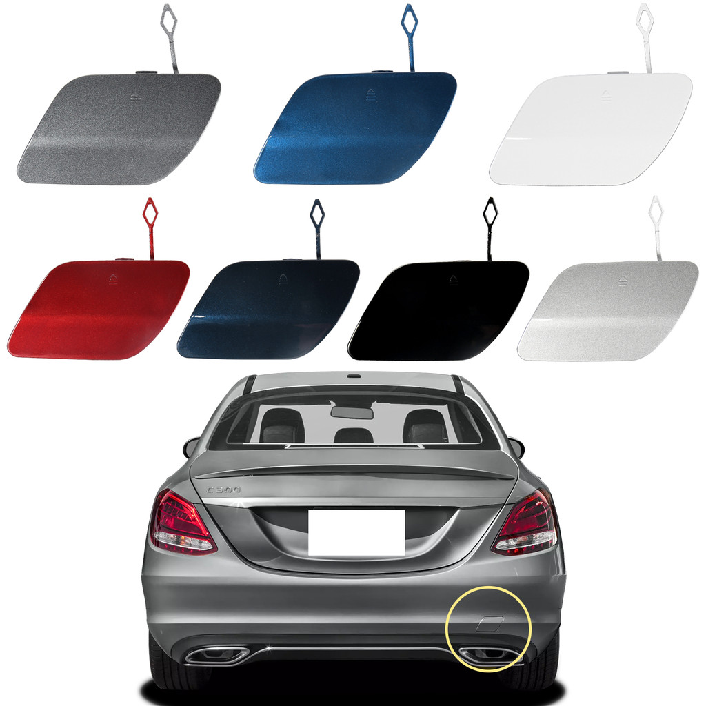 Rear Bumper Tow Hook Cap Towing Eye Cover For Mercedes-Benz C-Class W205 C180 C200 C280 C300 C320  C