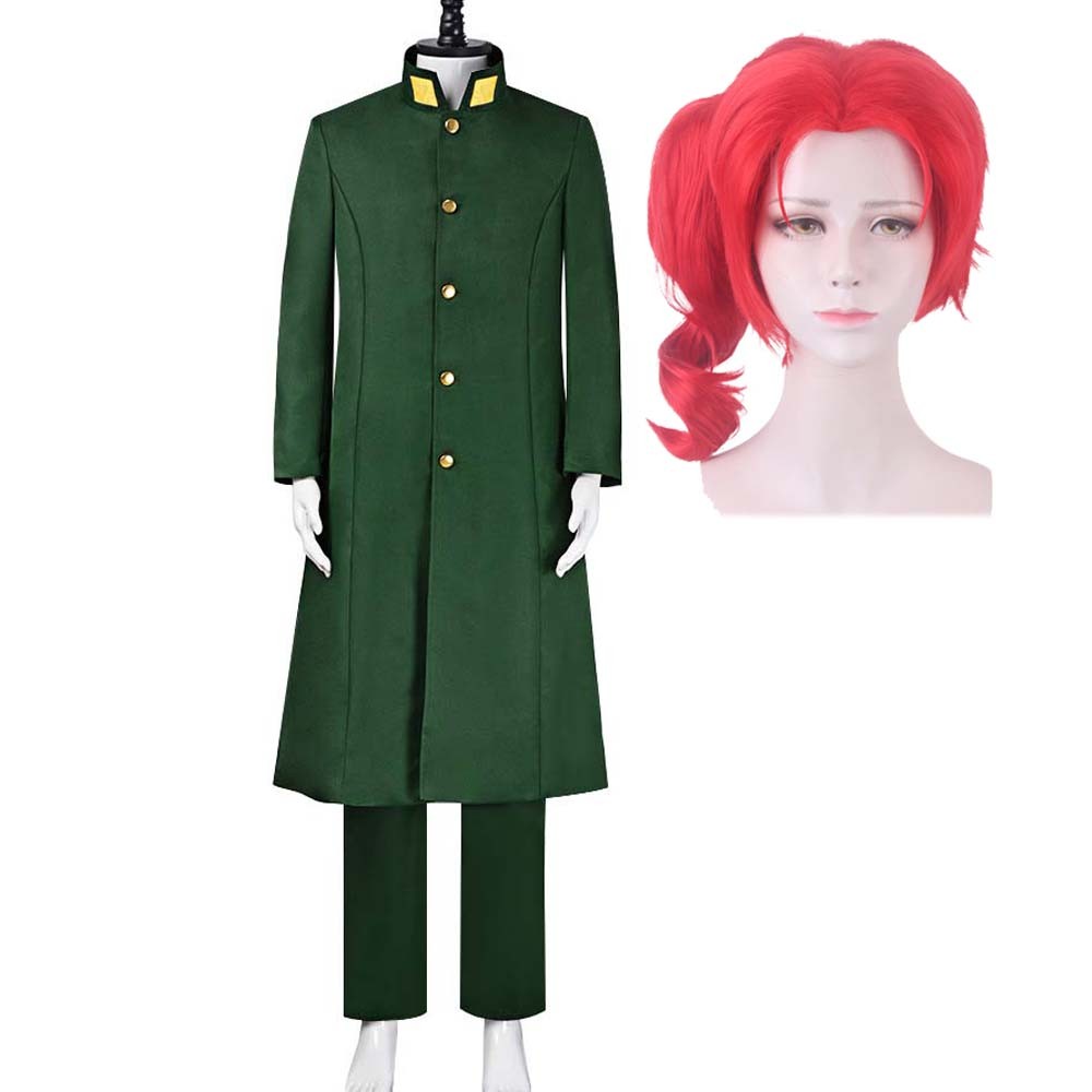 Halloween Party Anime JoJo's Bizarre Adventure Kakyoin Noriaki Wig Costume