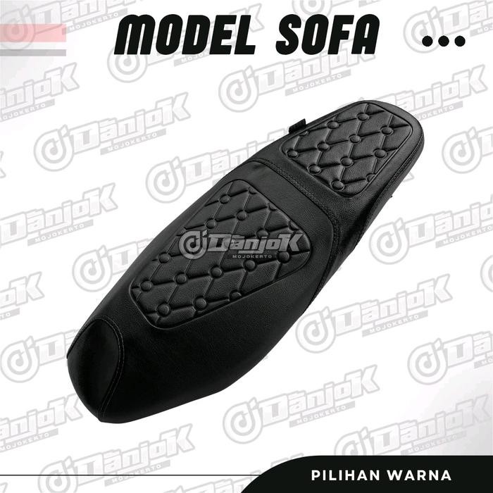 PROMO 50% Cover Jok Motor Model Press Sofa Premium (LANGSUNG PASANG) untuk Motor Bebek dan Matic Var