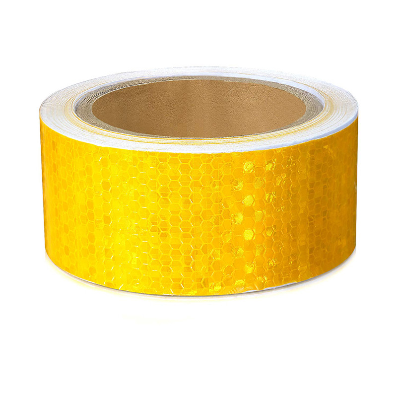 Roadstar Yellow Reflective Conspicuity Tape ning Marking Tape Reflective Sticker Hi-Vis ning Tape fo