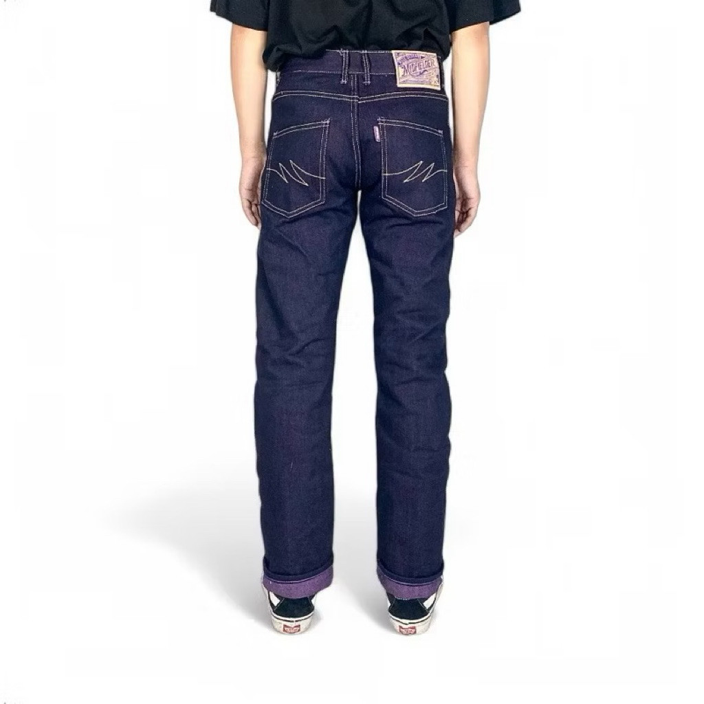 BACE.SHOP Midfielder_denim - jeans denim pria weft x purple 16oz version prudent