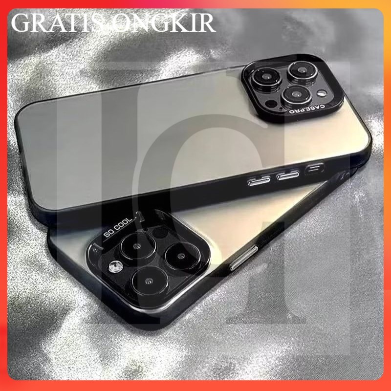 COD+GRATIS SoftCase Imd Full Black VIVO Y12/Y15/Y17 Silikon Imd Haybrid Hologram Pelindung Belakang 