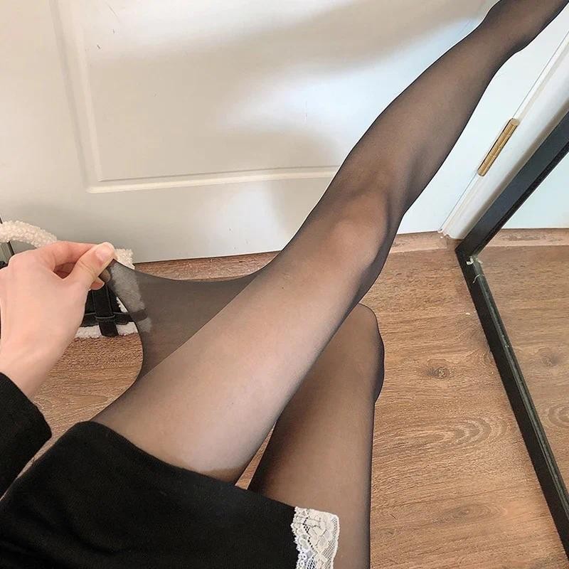 Sexy Women sheer Pantyhose Seamless Mesh Fishnet Stocking Ultra-thin Summer Nylon Tight Lady Lingeri