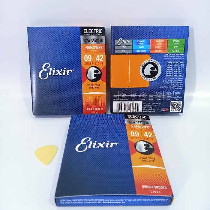 senar gitar elixir eletrik 09/senar gitar elixir/senar guitar elixir