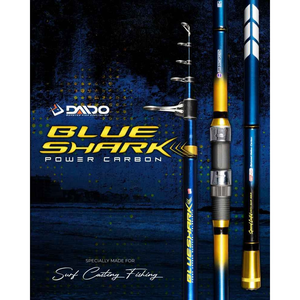 DAIDO - Joran Surfing Blue Shark RHC 360 s/d 450 FUJI (Joran Pasiran/Joran Kolong/Joran Telescopic)