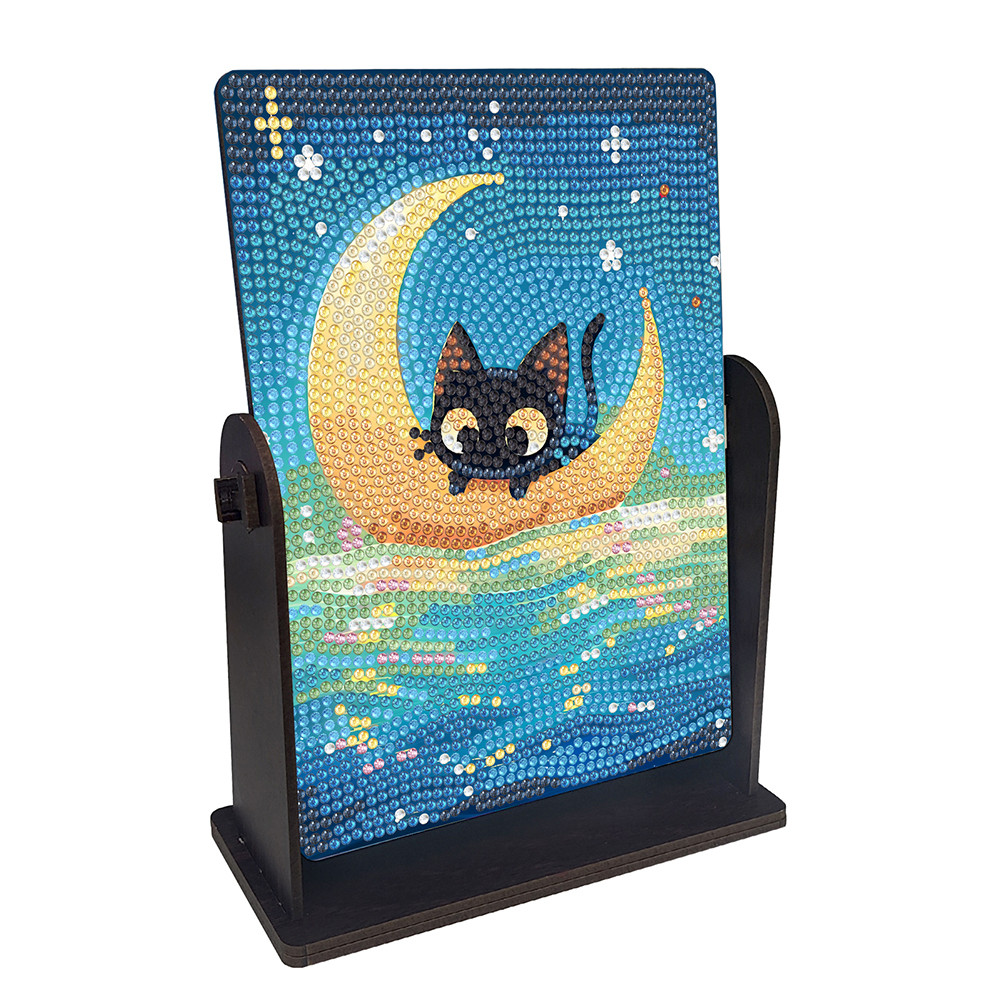 Special Shape Rainbow Table Top Diamond Painting Mirror Kit Desktop Diamond Mirror Art Kits Foldong 