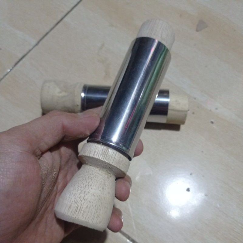 Cetakan Lontong Stainless Pendorong Kayu​ Cetakan Buras Stainless Pendorong​ Alat Cetak Lontong Kayu