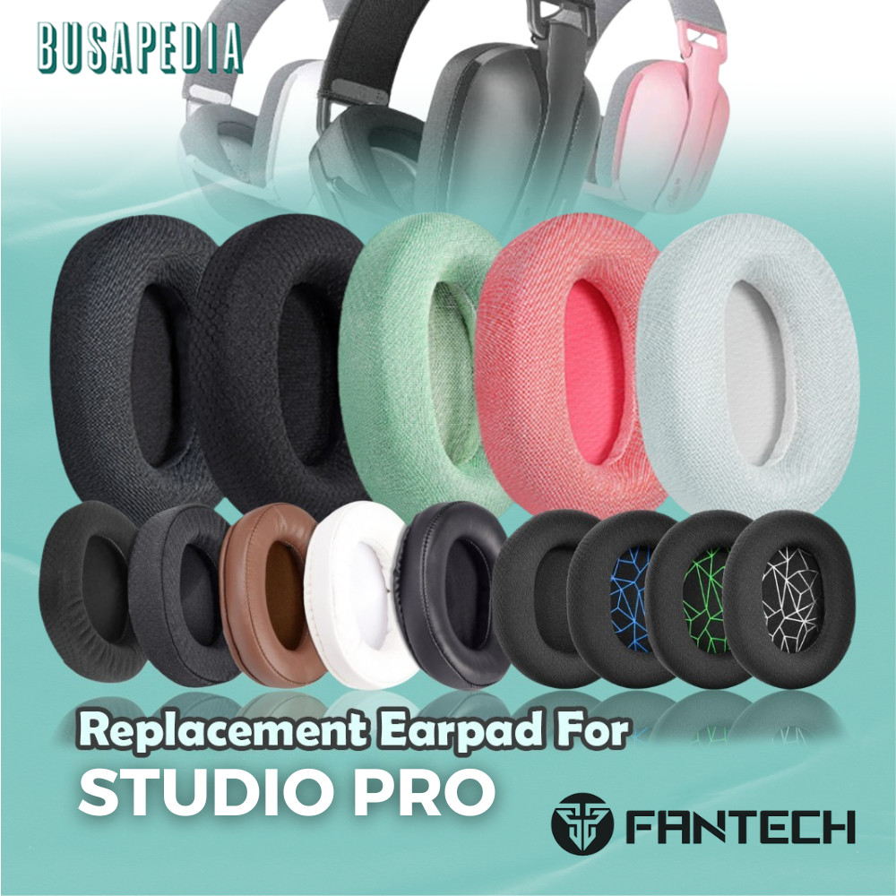 Earcup Earpad Ear Cushion FANTECH Studio Pro Studio-pro Bantalan Busa Foam Pad
