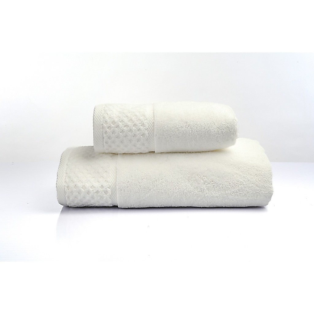 CANNON Marlon Supima Cotton Pure White Bath Towel