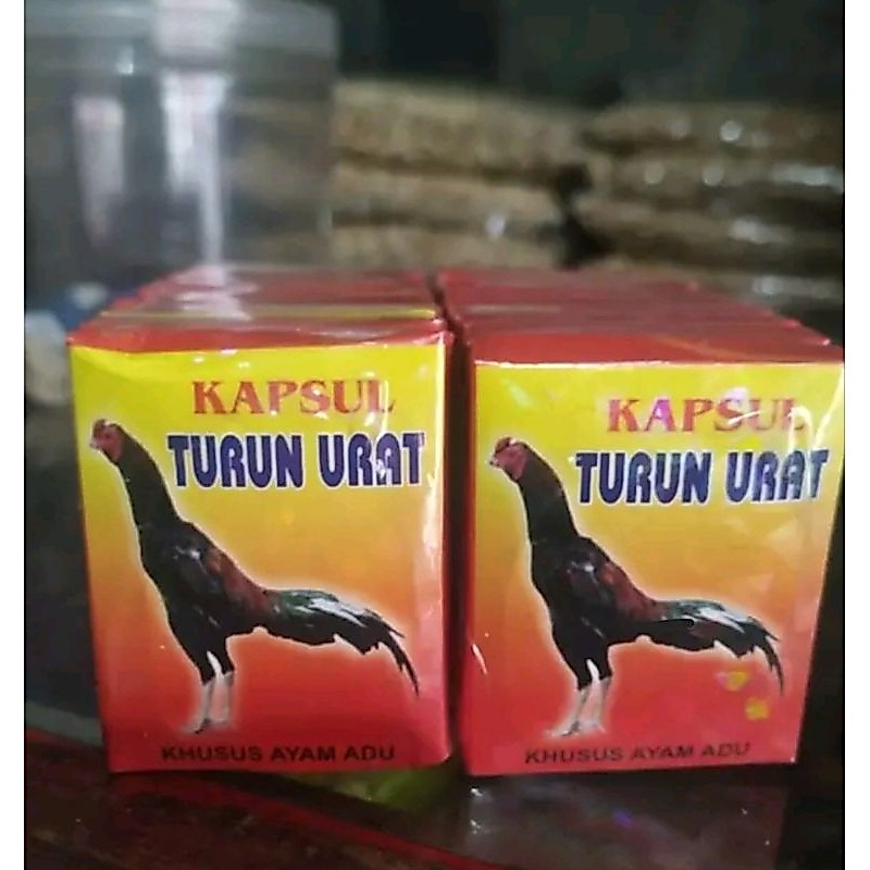 Kapsul Turun Urat Obat Ayam Formula Turun Urat