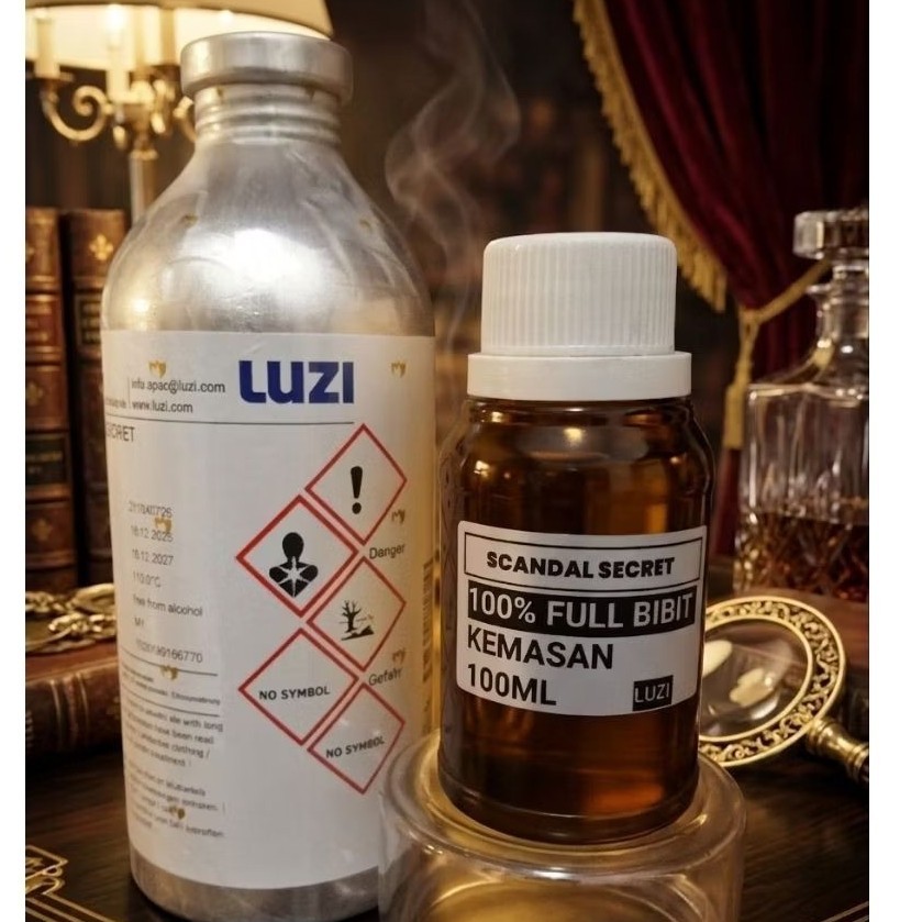 COD terlais FULL BIBIT SCANDAL SCREET BY LUZI 100ML original TERBAIK