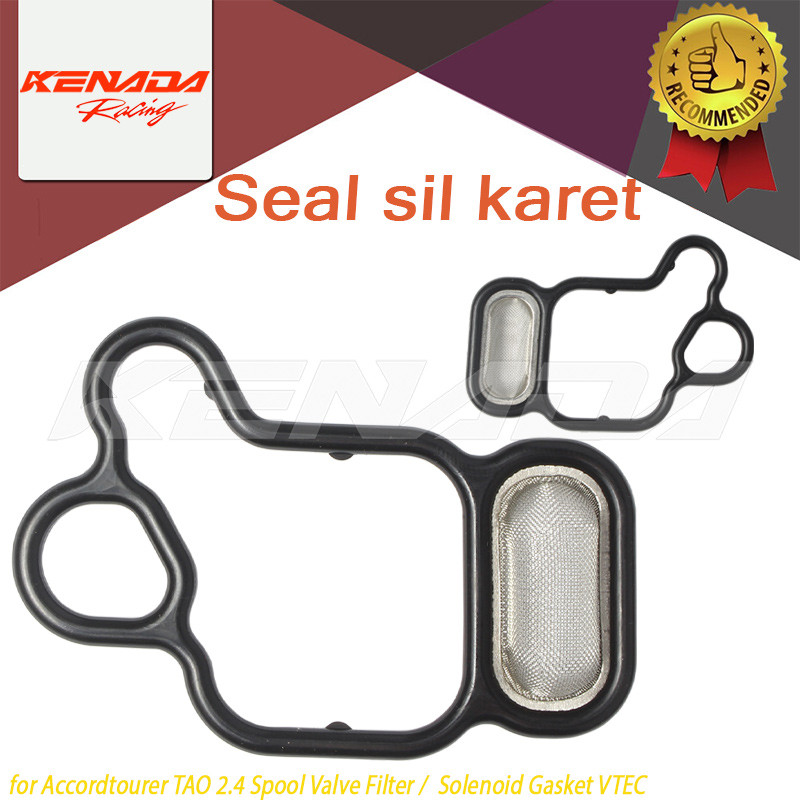 Packing Vtec Seal Vtech Belakang 15815-R40-A01 Ori Indo  Accord Cp2,CRV RM3, Odyssey, Crv Gen4 Rm 2.